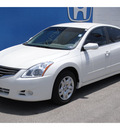 nissan altima 2010 white sedan gasoline 4 cylinders front wheel drive automatic 78505