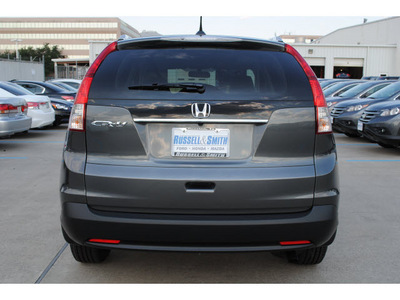 honda cr v 2012 dk  gray suv gasoline 4 cylinders front wheel drive 5 speed automatic 77025