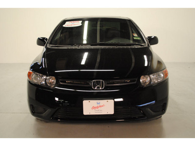 honda civic 2008 black coupe ex gasoline 4 cylinders front wheel drive automatic 77025