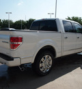 ford f 150 2012 white platinum flex fuel 8 cylinders 2 wheel drive automatic 76011