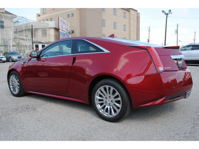cadillac cts 2013 red coupe 3 6l premium gasoline 6 cylinders rear wheel drive automatic 77002