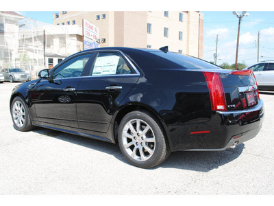 cadillac cts 2013 black sedan 3 0l luxury gasoline 6 cylinders rear wheel drive automatic 77002