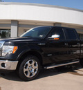 ford f 150 2012 black lariat gasoline 6 cylinders 2 wheel drive automatic 76011