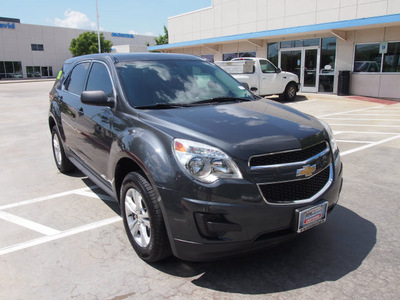 chevrolet equinox 2011 dk  gray ls gasoline 4 cylinders front wheel drive automatic 75034