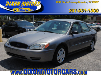 ford taurus 2007 dk  gray sedan se gasoline 6 cylinders front wheel drive automatic with overdrive 77037
