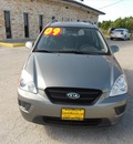 kia rondo 2009 gray hatchback gasoline 4 cylinders front wheel drive 4 speed automatic 78744
