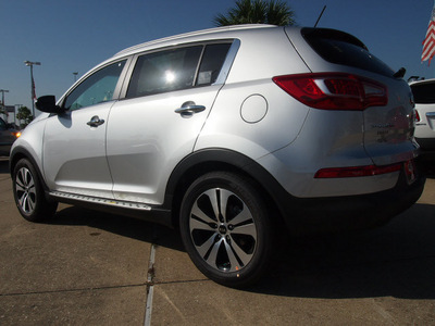 kia sportage 2013 silver ex gasoline 4 cylinders front wheel drive automatic 77034