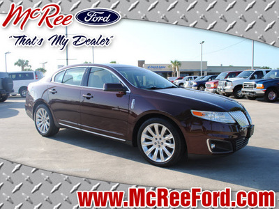 lincoln mks 2009 red sedan gasoline 6 cylinders front wheel drive automatic with overdrive 77539