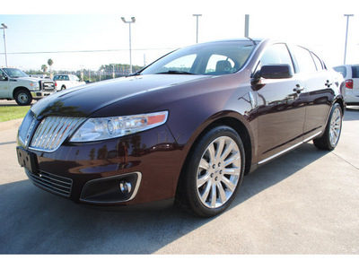 lincoln mks 2009 red sedan gasoline 6 cylinders front wheel drive automatic with overdrive 77539