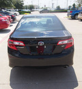 toyota camry 2012 black sedan se gasoline 4 cylinders front wheel drive automatic 76053