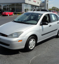 ford focus 2003 silver sedan lx gasoline 4 cylinders front wheel drive automatic 60443