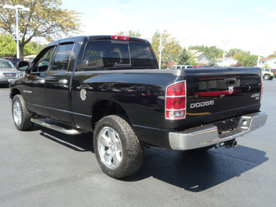 dodge ram 1500 2005 black slt gasoline 8 cylinders 4 wheel drive automatic 60443