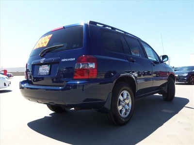 toyota highlander 2006 dk  blue suv gasoline 6 cylinders front wheel drive automatic 90241