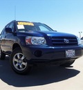 toyota highlander 2006 dk  blue suv gasoline 6 cylinders front wheel drive automatic 90241
