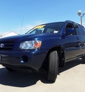 toyota highlander 2006 dk  blue suv gasoline 6 cylinders front wheel drive automatic 90241