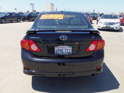 toyota corolla 2010 black sedan gasoline 4 cylinders front wheel drive automatic 90241