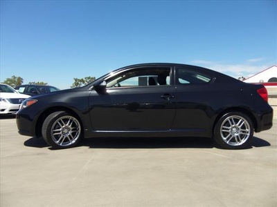 scion tc 2007 black hatchback gasoline 4 cylinders front wheel drive automatic 90241