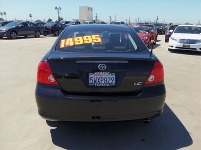 scion tc 2007 black hatchback gasoline 4 cylinders front wheel drive automatic 90241