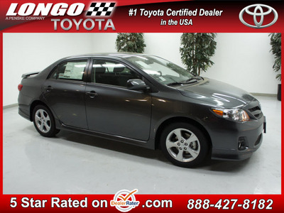 toyota corolla 2013 magnetic gray metal sedan gasoline 4 cylinders front wheel drive automatic 91731