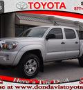 toyota tacoma 2011 silver prerunner v6 gasoline 6 cylinders 2 wheel drive automatic 76011