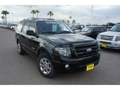ford expedition 2008 black suv limited gasoline 8 cylinders 2 wheel drive automatic 78572