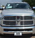 ram 3500 2012 silver laramie limited diesel 6 cylinders 4 wheel drive automatic 76011