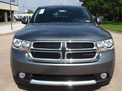 dodge durango 2013 dk  gray suv sxt gasoline 6 cylinders all whee drive automatic 76011