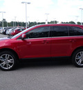 ford edge 2011 red limited 6 cylinders automatic 75604