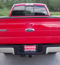 ford f 150 2009 red lariat 8 cylinders automatic 75604
