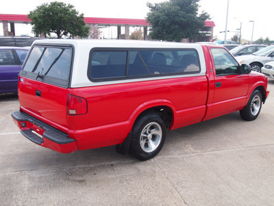 chevrolet s 10 2003 red pickup truck ls flex fuel 4 cylinders rear wheel drive automatic 77845