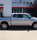 toyota tundra 2012 silver limited gasoline 8 cylinders 2 wheel drive 6 speed automatic 76053