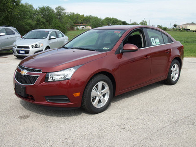 chevrolet cruze 2012 brown sedan lt gasoline 4 cylinders front wheel drive automatic 78114