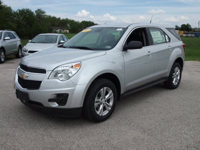 chevrolet equinox 2013 silver ls gasoline 4 cylinders front wheel drive automatic 78114