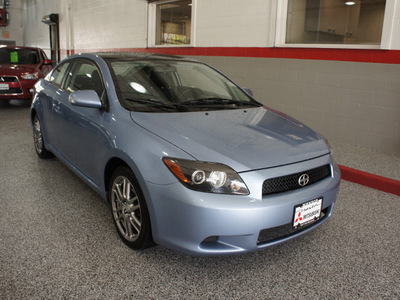 scion tc 2008 lt  blue hatchback scion tc gasoline 4 cylinders front wheel drive automatic 44060