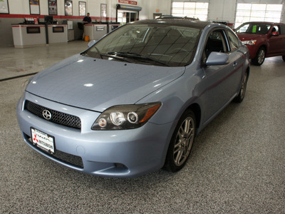 scion tc 2008 lt  blue hatchback scion tc gasoline 4 cylinders front wheel drive automatic 44060