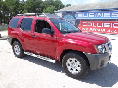 nissan xterra 2010 dk  red suv gasoline 6 cylinders 2 wheel drive automatic 77388