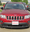 jeep compass 2012 red suv sport gasoline 4 cylinders 2 wheel drive cont  variable trans  77099