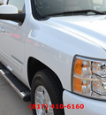 chevrolet silverado 1500 2009 white pickup truck ltz flex fuel 8 cylinders 2 wheel drive automatic 76051