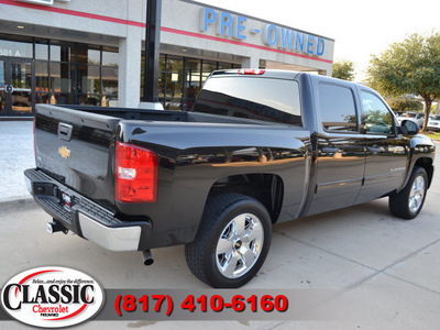 chevrolet silverado 1500 2009 black lt flex fuel 8 cylinders 2 wheel drive automatic 76051