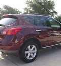 nissan murano 2010 dk  red suv sl gasoline 6 cylinders front wheel drive automatic with overdrive 76011