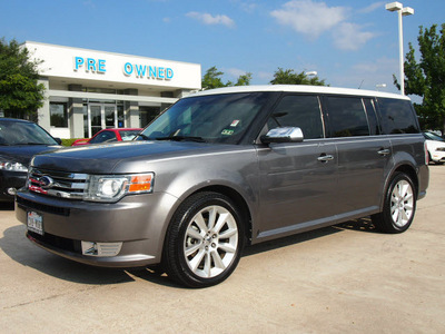 ford flex 2010 dk  gray suv limited gasoline 6 cylinders front wheel drive automatic 76011