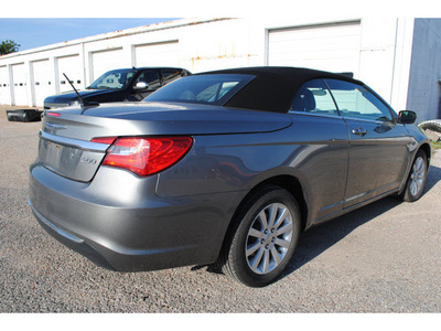 chrysler 200 2012 gray touring gasoline 4 cylinders front wheel drive automatic with overdrive 77590