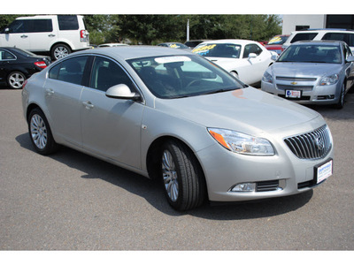 buick regal 2011 white gold sedan cxl gasoline 4 cylinders front wheel drive automatic 78502