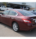 nissan maxima 2009 dk  red sedan gasoline 6 cylinders front wheel drive automatic 78502
