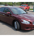nissan maxima 2009 dk  red sedan gasoline 6 cylinders front wheel drive automatic 78502
