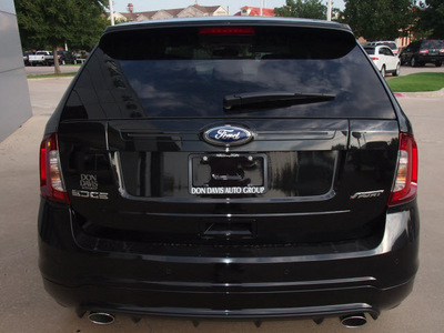 ford edge 2013 black sport gasoline 6 cylinders front wheel drive automatic 76011