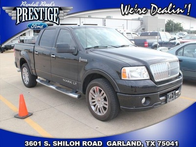 lincoln mark lt 2007 black gasoline 8 cylinders rear wheel drive 4 speed automatic 75041