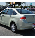 ford focus 2010 lt green sedan se gasoline 4 cylinders front wheel drive automatic 78216