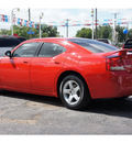 dodge charger 2009 dk  red sedan se gasoline 6 cylinders rear wheel drive 4 speed automatic 78214