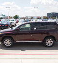 toyota highlander 2012 dk  red suv gasoline 6 cylinders front wheel drive 5 speed automatic 76053